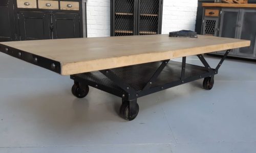 table basse industrielle ref38f